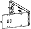 Logement de stockage, fixation murale (WCH-SSH)