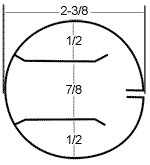 cable tower section drawing