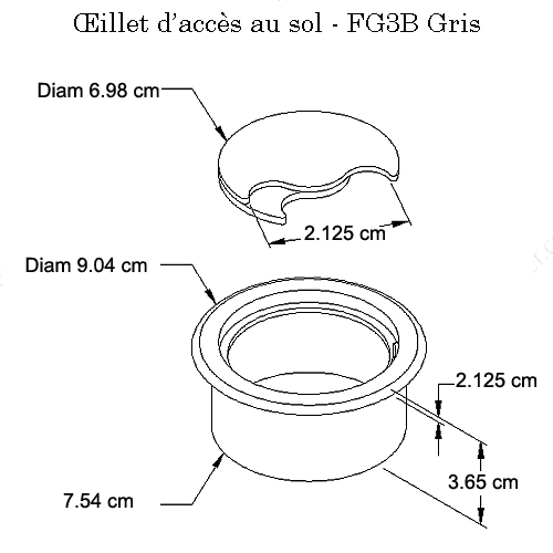 Dimensions FG3