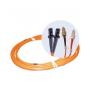 Jarretière optique bifibres multimode 50/125 - MTRJ/SC - 1 m