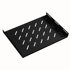 Tablette fixe, fixation latérale réglable 19\
