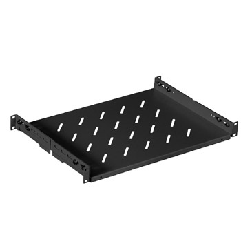 Tablette fixe avec fixations 19\'\' avant et arrière réglables