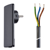 EVOline Plug avec son câble - Noir