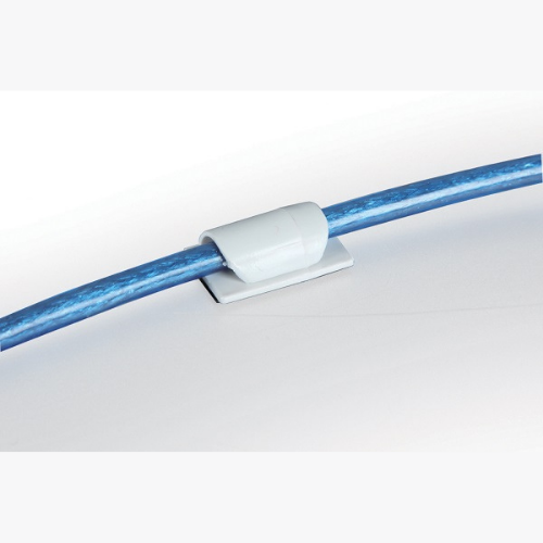 Clips de fixation câble, guirlande, auto adhésifs - Clip câble - Tidy D-Line®