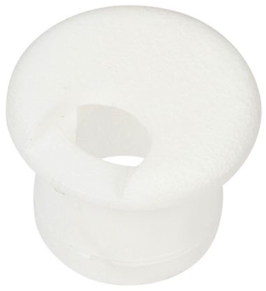 Grommet en plastique - 19.05 mm - Blanc