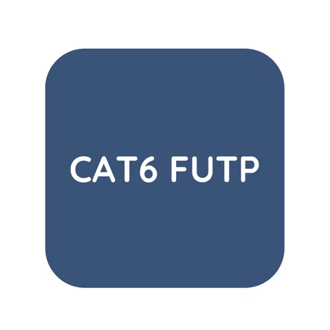 Lien preconnect® surmoulé CAT 6 FUTP