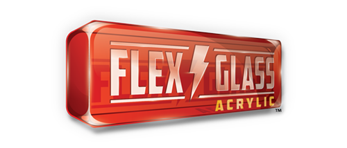 Gaine en fibre de verre tressée, enduit acrylique - Acrylic Flex Glass® - Grade A