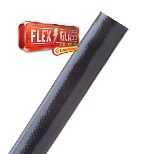 Gaine en fibre de verre - Flex Glass® Silicone - Flame Retardant - Grade A