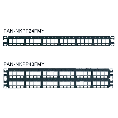 Panneau de brassage Modulaire Encastrable - Panduit NetKey®