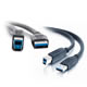 Câble USB 3.0 Mâle A vers Mâle B - 1 m