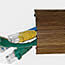 Protecteurs de câbles muraux ChordSavers WallSaver