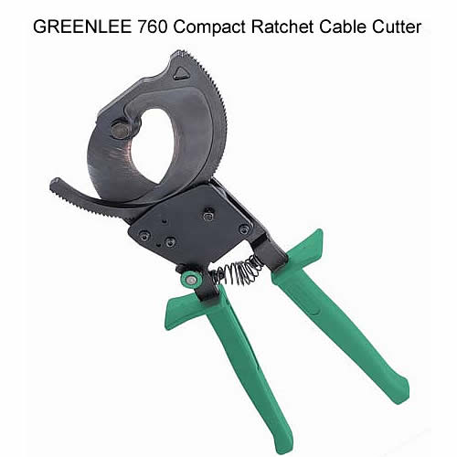 Coupe-câble compact à cliquet GL-760 de Greenlee