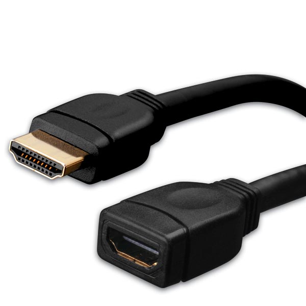 Câble d'extension HDMI de Vanco - HDMI Mâle vers HDMI Femelle