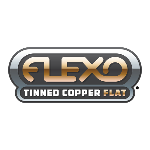 Gaine Tressée Plate en Cuivre Etamé Flexo® Copper Flat