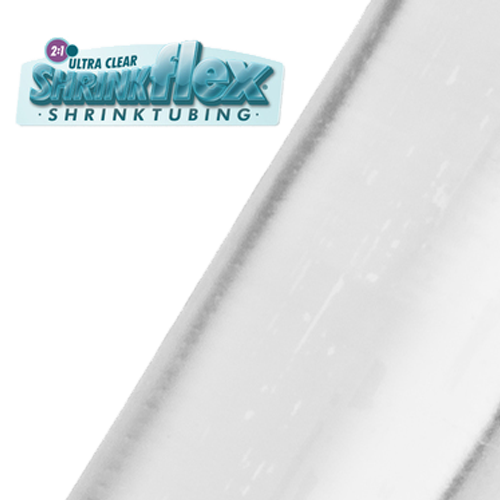 Gaine thermorétractable Shrinkflex® en PVC Cristal 2:1