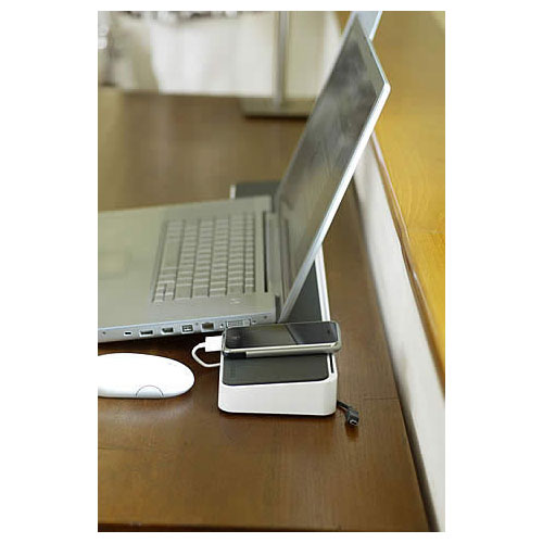 Station d’organisation de bureau et station d’accueil pour ordinateur portable